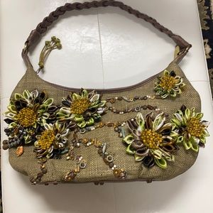 Mary Frances handmade handbag. Beautiful beaded details.  .  Never Used